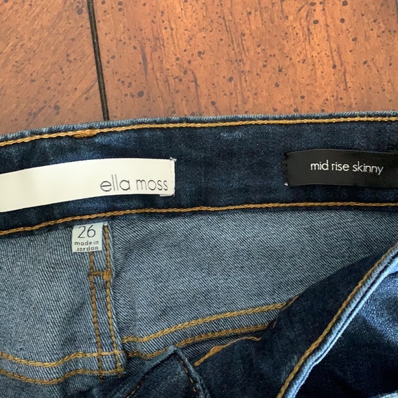 Ella moss jeans. Dark - Picture 2 of 3